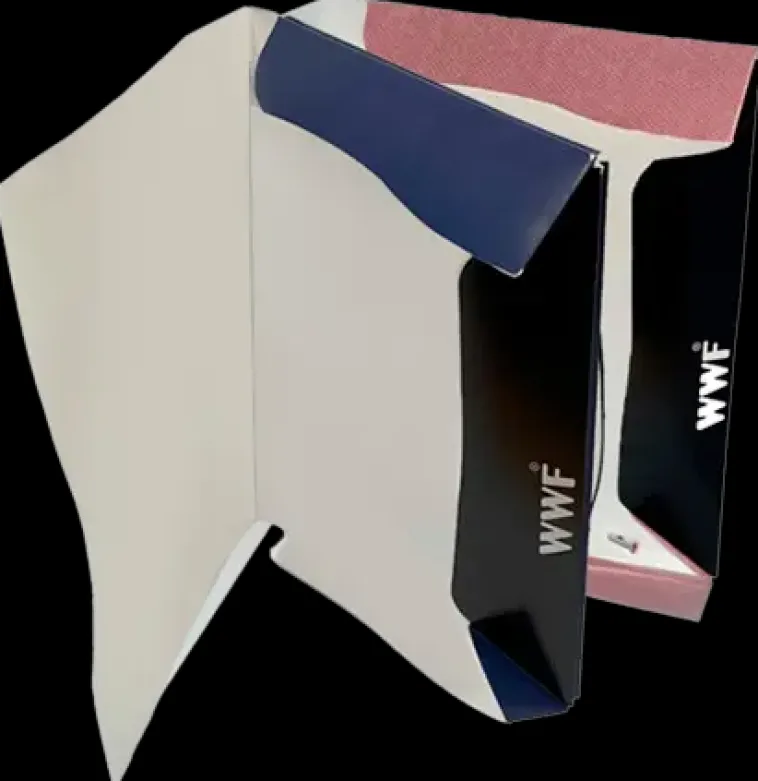 WWF Paperitarvikkeet>Kulmalukkokansio A4 Kuminauhalla