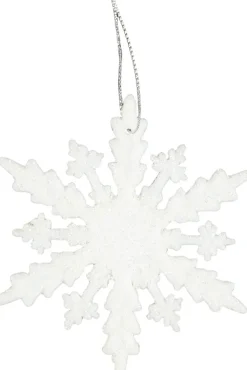 Ei merkkiä Sesonkijuhlatarvikkeet>Kuusenkoriste Lumihiutale 6 Kpl, Valkoinen