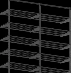 Lanka ja Muovi Säilytyskalusteet<Hyllyjarjestelma M1200 16 Hyllya Lm 840