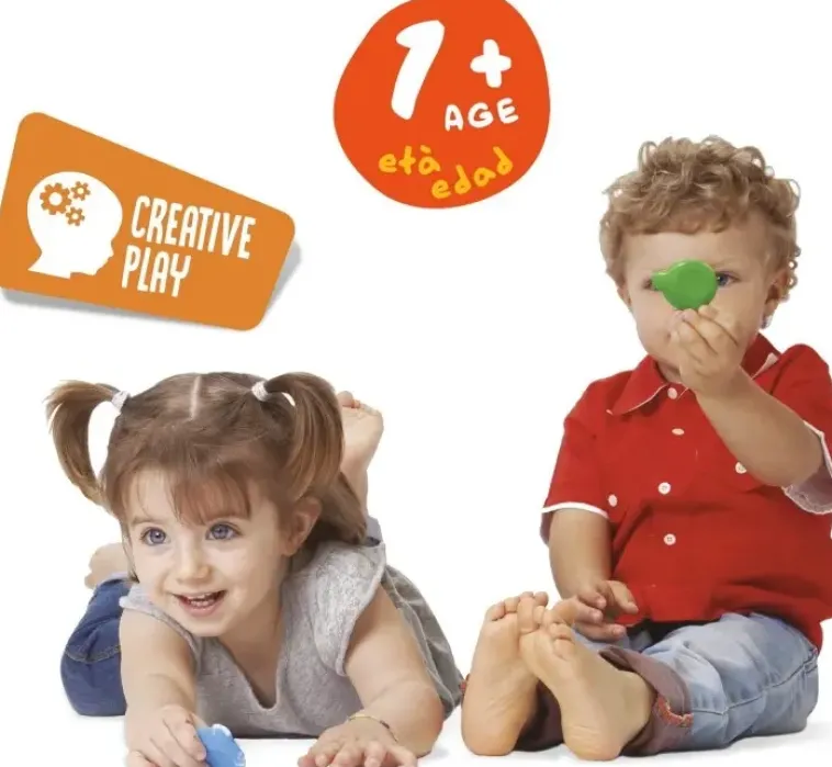 Carioca Toimistotarvikkeet>Lasten Variliitusarja 6 Kpl Tedde Baby +1 Vuotiaille