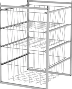 Lanka ja Muovi Säilytyskalusteet<Lm 352/3 Koritelinesarja 500 Matala 3 Korilla