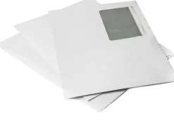 Luontevat Paperitarvikkeet>Isoikkunakirjekuoria E5 Valkoinen 20Kpl