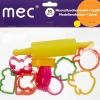 M.E.C Askartelutarvikkeet<Mec Muovailuvahamuotit 10Kpl + Kaulin