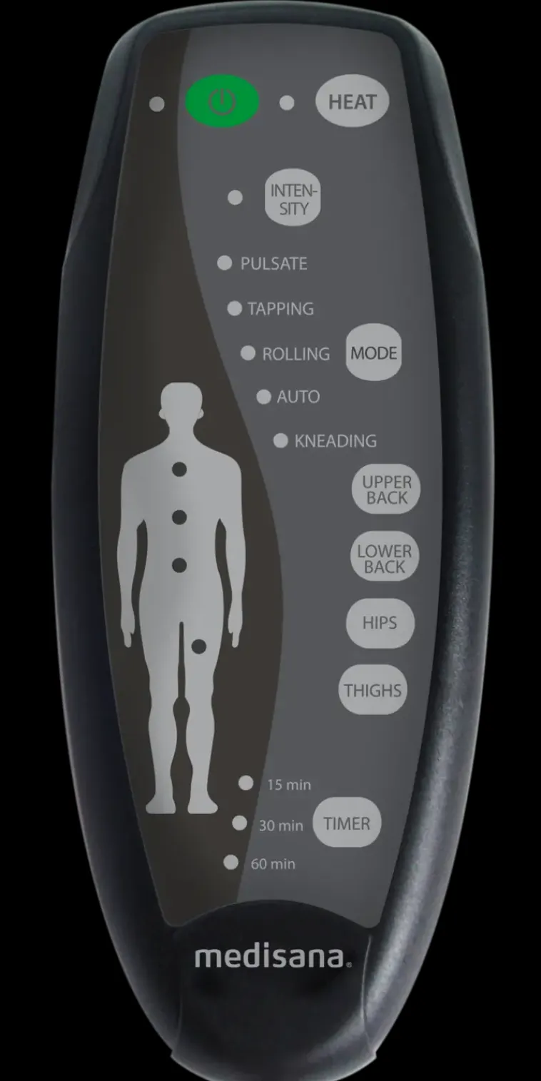 Medisana Hierontalaitteet Ja Lämpötyynyt<Hierontaistuin, Soveltuu Myos Autossa Kaytettavksi Mch