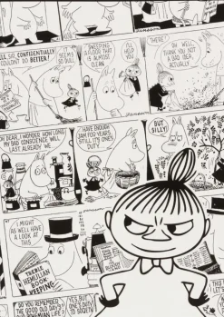 Muumi Paperitarvikkeet>Nidottu Vihko A5/40