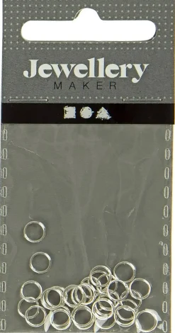 Nellen Askartelutarvikkeet<Kierrevalirengas 5Mm 30Kpl