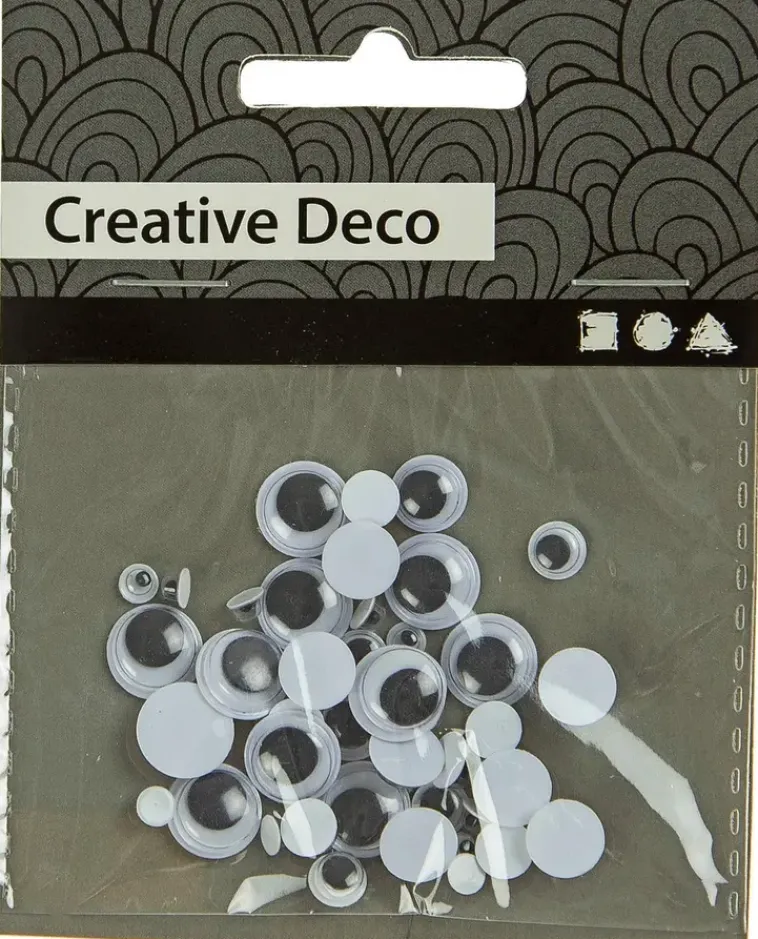 Nellen Askartelutarvikkeet<Liikkuvat Silmat Lajitelma