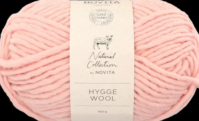 Novita Käsityötarvikkeet>Hygge Wool 100G, 504 Ruusuvesi