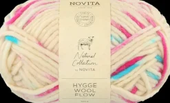 Novita Käsityötarvikkeet>Lanka Hygge Wool Flow 100 G Juhla 937