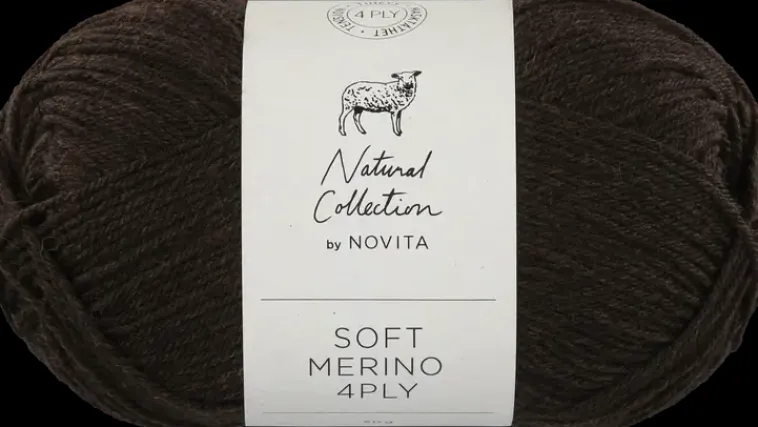 Novita Käsityötarvikkeet>Lanka Soft Merino 4 Ply 50 G Korvasieni 064