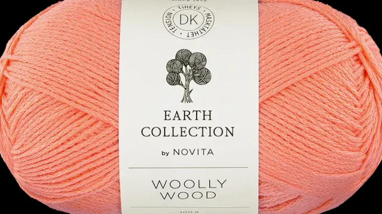 Novita Käsityötarvikkeet>Lanka Woolly Wood 100 G Nektariini 292
