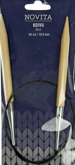 Novita Käsityötarvikkeet>Pyoropuikko Koivu 60Cm - 10Mm