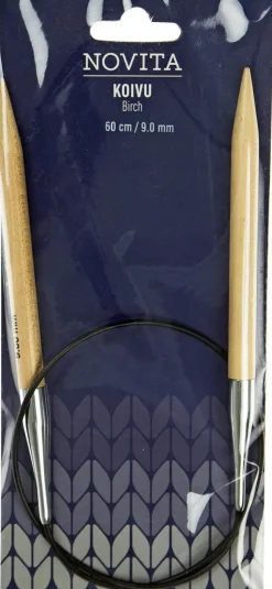 Novita Käsityötarvikkeet>Pyoropuikko Koivu 60Cm - 9Mm