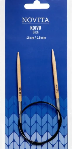 Novita Käsityötarvikkeet>Pyoropuikko Koivu 40Cm 4.0Mm