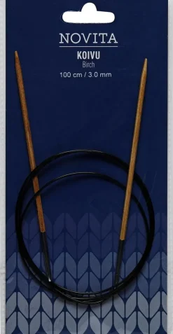 Novita Käsityötarvikkeet>Pyoropuikko Koivu 100Cm - 3Mm