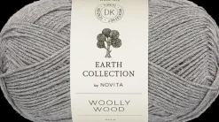 Novita Käsityötarvikkeet>Woolly Wood 100G 043 Kivi