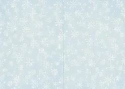 J.K. Primeco Askartelutarvikkeet>2-Osainen Korttipohja Lumihiutale Vaaleansininen 10Kpl/Pkt