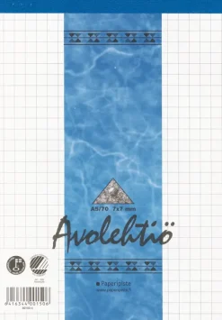 Paperipiste Paperitarvikkeet>Avolehtio A5/70