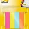 Post-it Toimistotarvikkeet>®-Merkkaajat, Poptimistic-Varilajitelma, 12,7 X 44,4 Mm, 50 Arkkia/Lehtio, 4 Lehtiota/Pakkaus