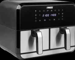 Princess Kypsentäminen<182074 Airfryer Tupla, 2X4L