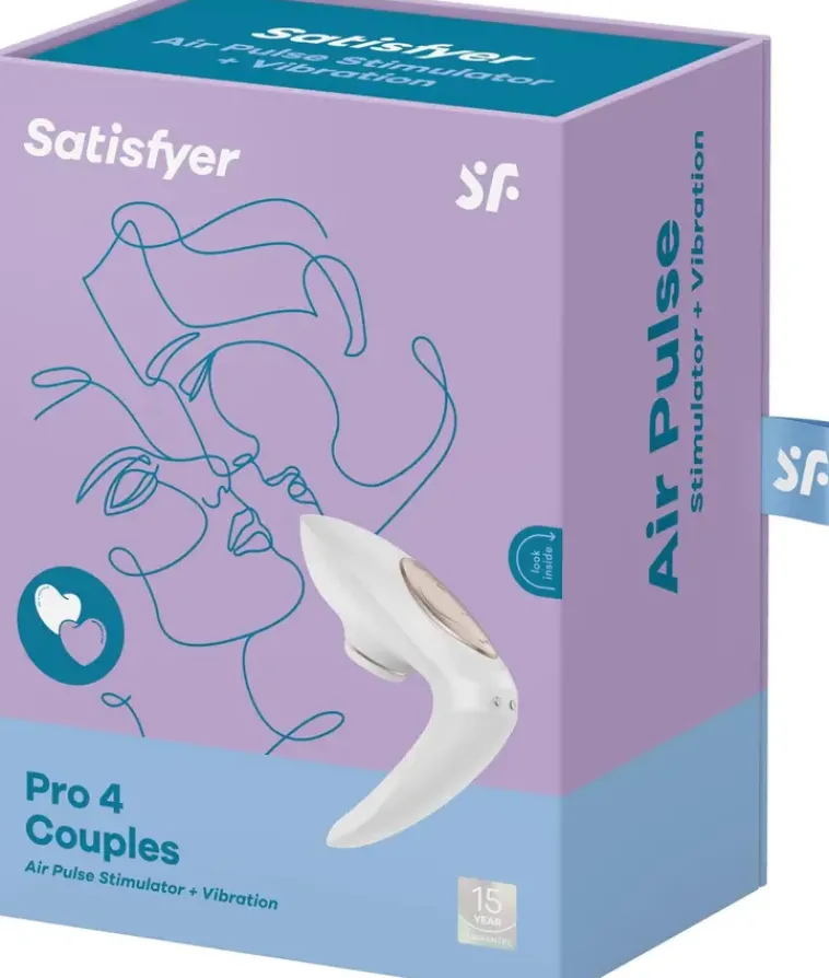 Satisfyer Seksivalineet<Pro 4 Couples Vibraattori