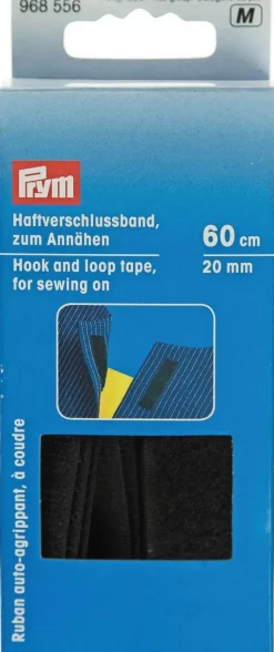 Prym Käsityötarvikkeet>Ommeltava Tarranauha 60Cm Musta