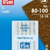 Prym Käsityötarvikkeet>Ompelukoneneula Nahalle Lajitelma 80-100 5 Kpl/Pakkaus