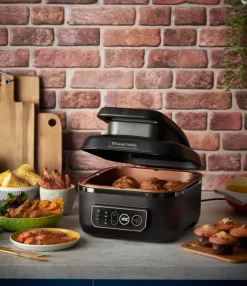 Russell Hobbs Kypsentäminen<Monitoimi Airfryer Satisfry Air & Grill 26520-56