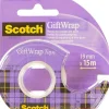 3M Toimistotarvikkeet>Scotch Giftwrap -Satiiniteippi, 19Mmx15M