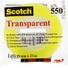 3M Toimistotarvikkeet>Scotch Lapinakyva Teippi 550 19 Mm X 33 M