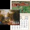 Aikataos Kalenterit>Seinakalenteri Suomalainen Taide A3 2024