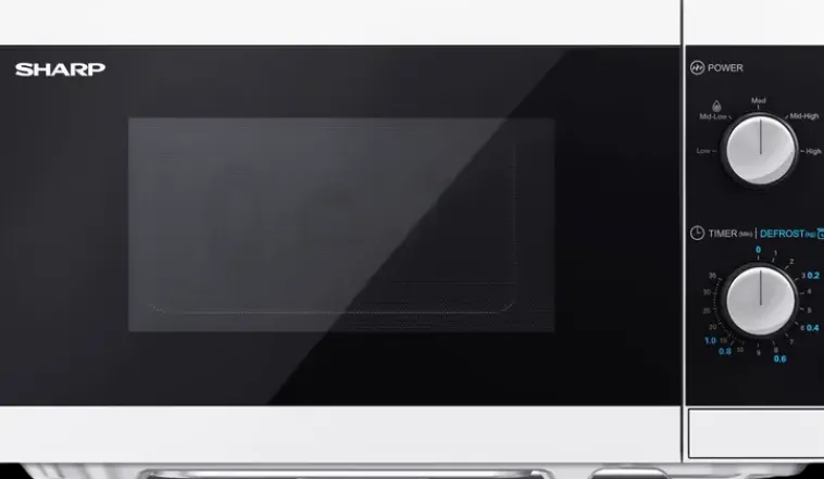 Sharp Kypsentäminen<Yc-Ms01Ew Mikroaaltouuni 20L Valkoinen