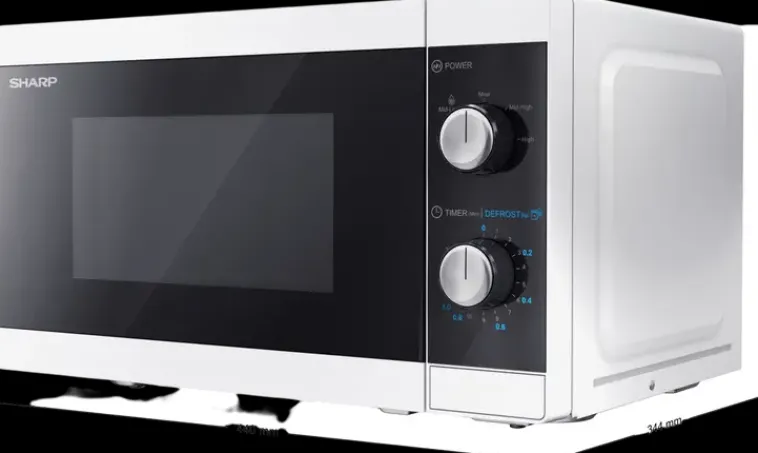 Sharp Kypsentäminen<Yc-Ms01Ew Mikroaaltouuni 20L Valkoinen
