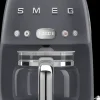 Smeg Kahvi Ja Tee<Kahvinkeitin Dcf02Greu 1,4 Litraa, Harmaa