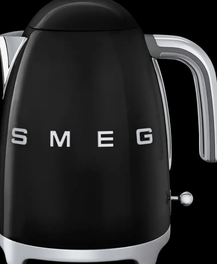 Smeg Kahvi Ja Tee<Klf03Bleu Vedenkeitin Musta