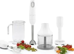 Smeg Ruoanvalmistuskoneet<Sauvasekoitinsetti, Valkoinen