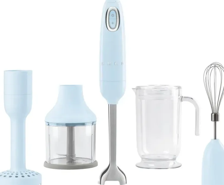 Smeg Ruoanvalmistuskoneet<Sauvasekoitinsetti, Vaaleansininen