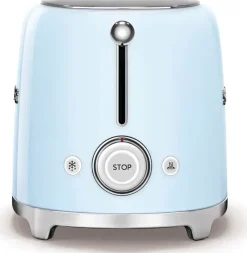 Smeg Kypsentäminen<Tsf02Pbeu 4-Viipaleen Leivanpaahdin Pastellinsininen