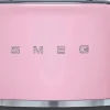 Smeg Kypsentäminen<Tsf01Pkeu 2-Viipaleen Leivanpaahdin Pinkki