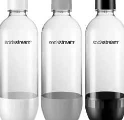 SodaStream Vesi Ja Juomat<Classic Juomapullo Valkoinen/Harmaa/Musta 3X 1L