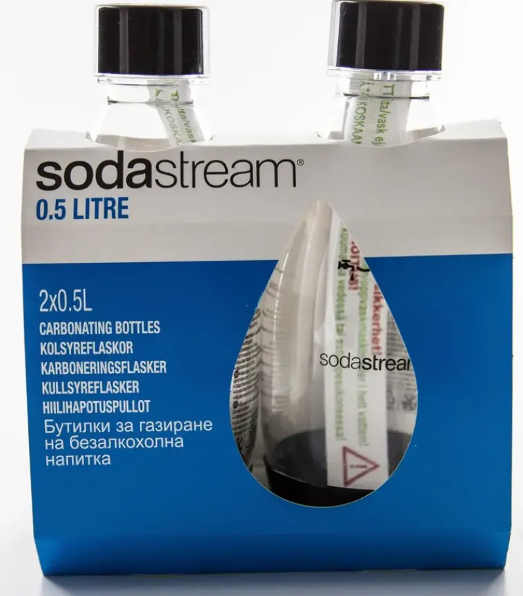 SodaStream Vesi Ja Juomat<Fuse -Juomapullo Musta 2X 0,5L