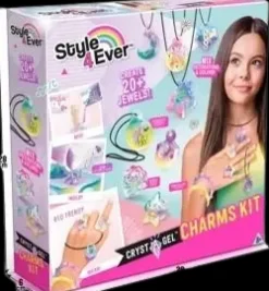 Ei merkkiä Askartelutarvikkeet<Style 4 Ever Gel Charms Kit Korusetti