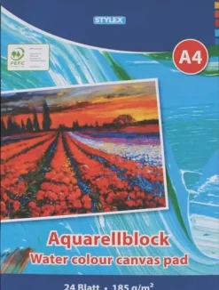 Stylex Askartelutarvikkeet<Akvarellilehtio A4