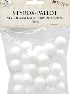 J.K. Primeco Askartelutarvikkeet>Sunlit Styrox-Pallo 2Cm