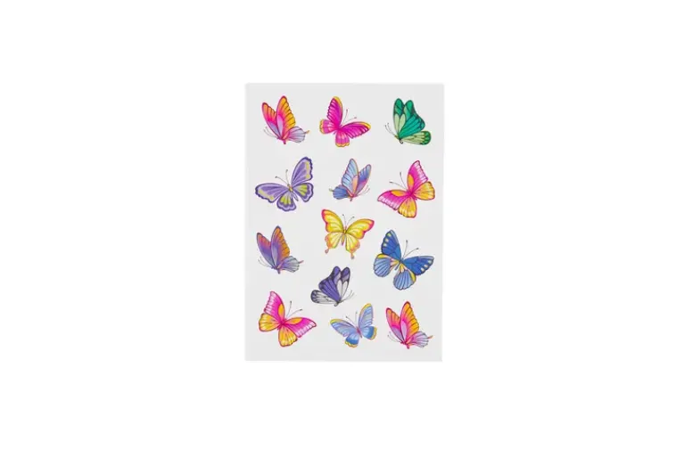 NNX Askartelutarvikkeet<Tarra Perhonen 2 Arkkia Hr50