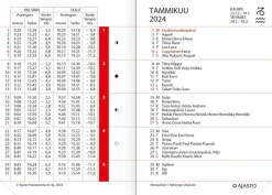 Ajasto Kalenterit>Taskukalenteri Ajastaika, Tummansininen