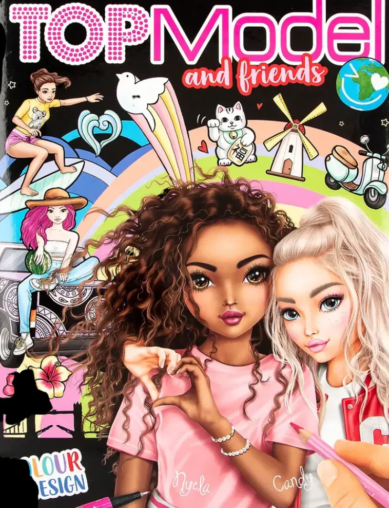 TOPModel Askartelutarvikkeet<& Friends Varityskirja