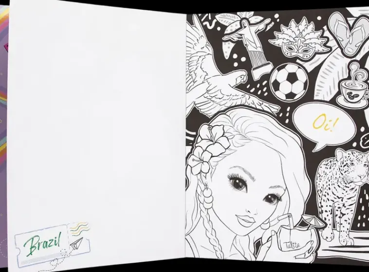 TOPModel Askartelutarvikkeet<& Friends Varityskirja