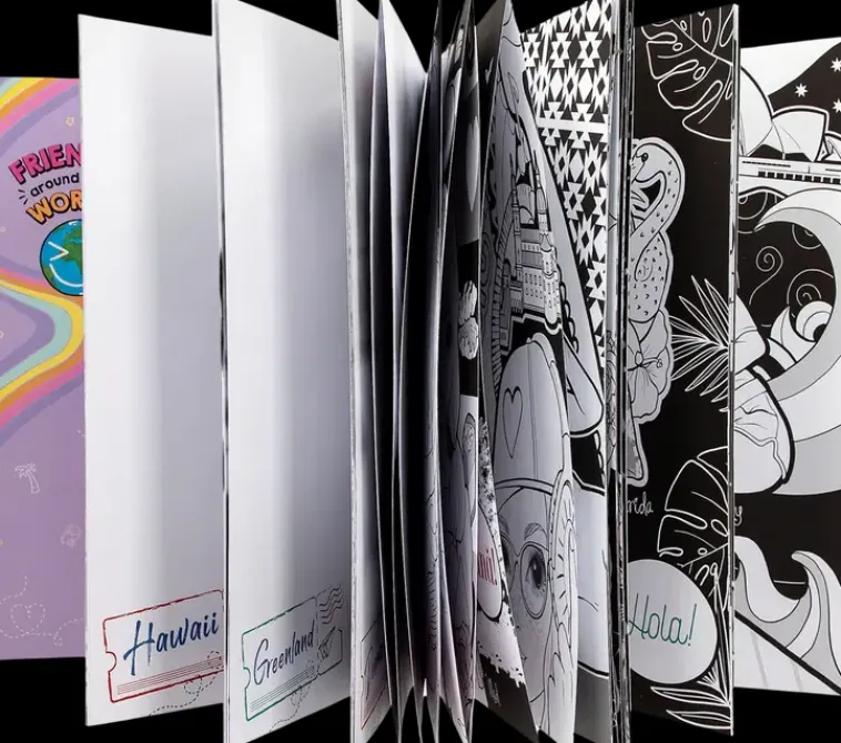 TOPModel Askartelutarvikkeet<& Friends Varityskirja