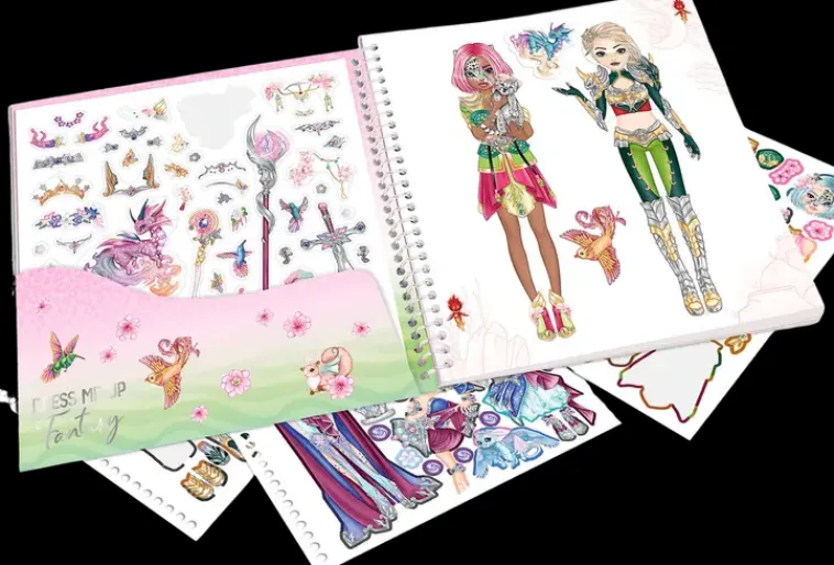 TOPModel Askartelutarvikkeet<Dress Me Up Tarrakirja Fantasy